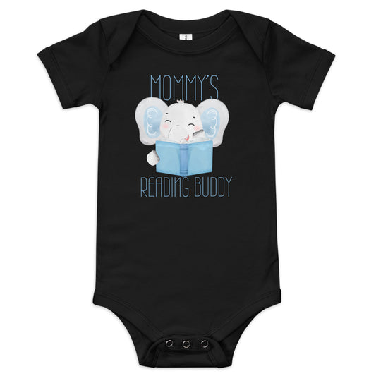Mommy's Reading Buddy Baby short sleeve one piece