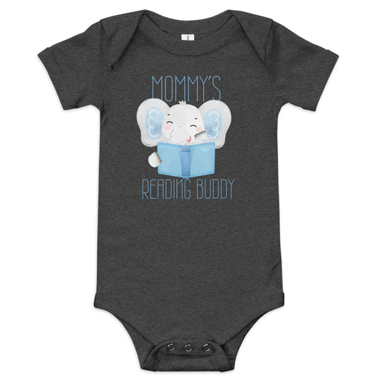 Mommy's Reading Buddy Baby short sleeve one piece