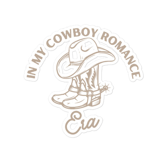 Cowboy Romance Era Sticker